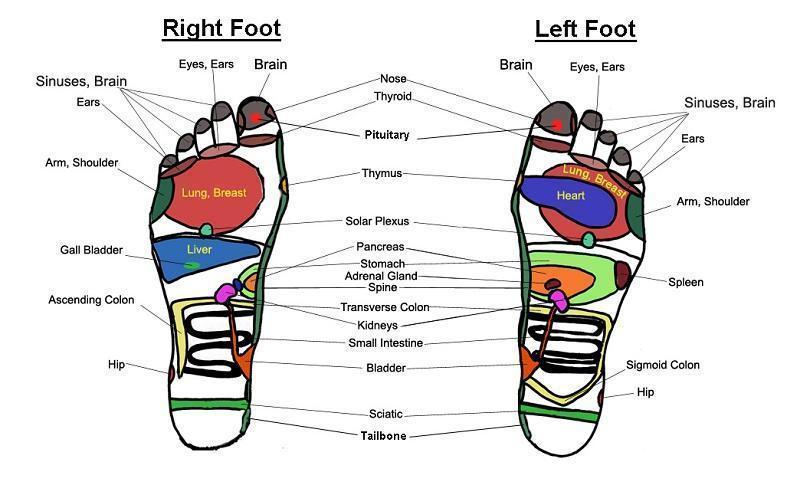 Foot Reflexology: 15 Amazing Pressure Points On Your Feet