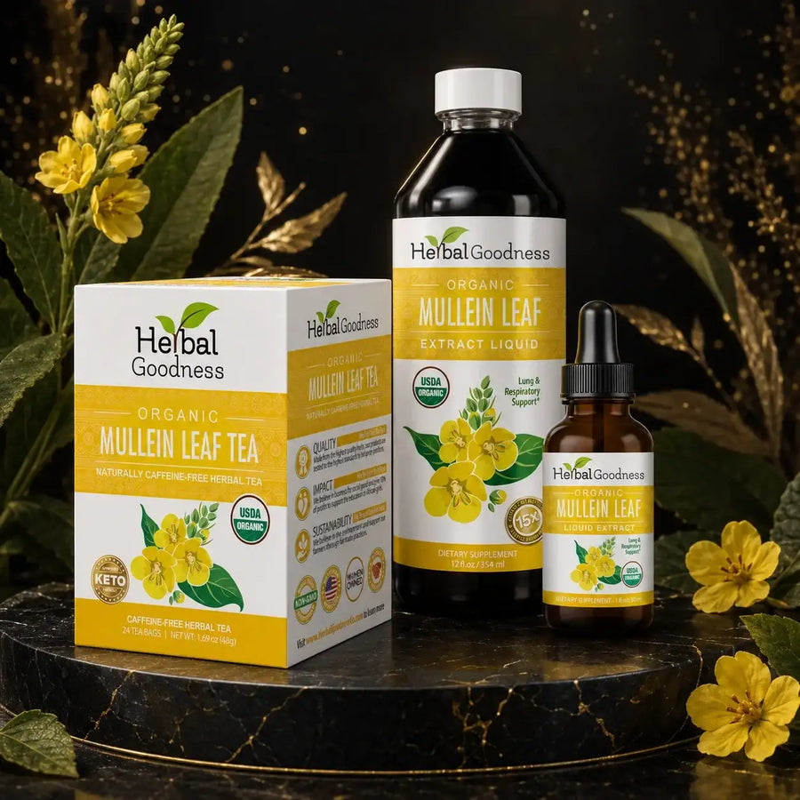 Mullein Leaf Lung Support