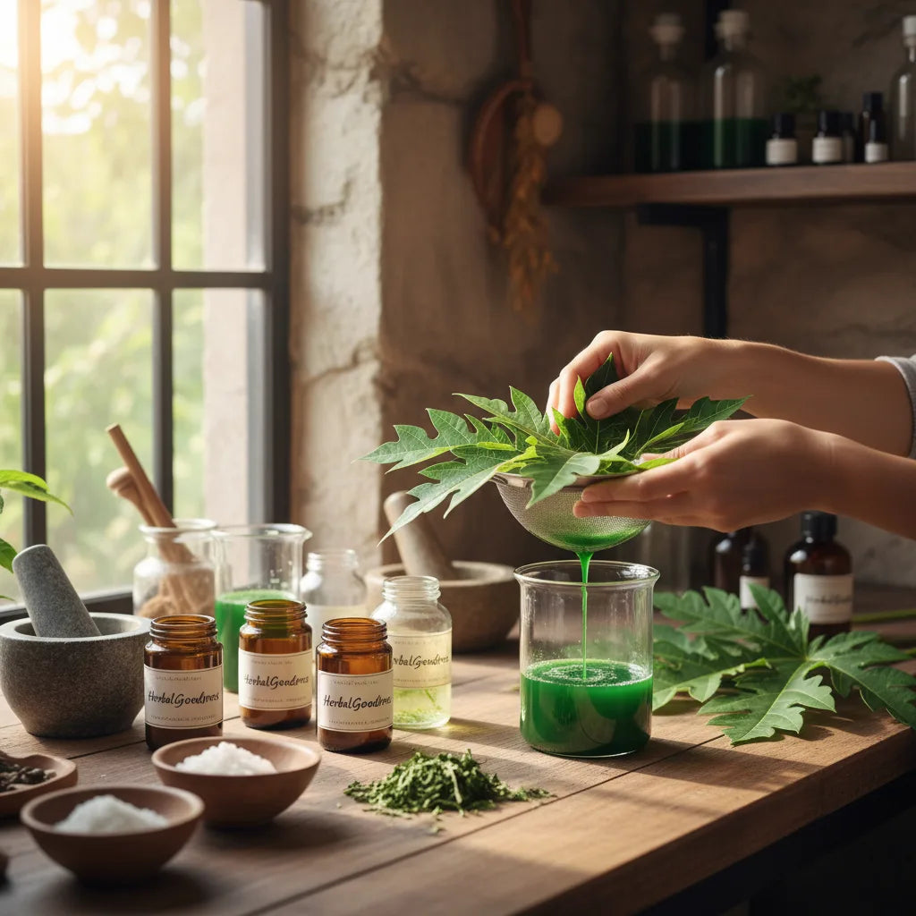 Formulator’s Guide to Papaya Leaf Extract in Natural Skincare: Extraction Types, pH, and Stability_featured_image