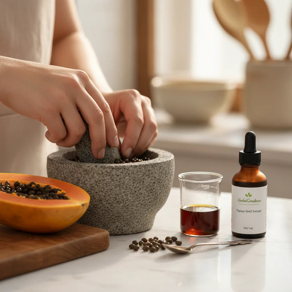 Can You Make a 15X Papaya Seed Extract at Home? Practical Limits, Methods, and How Commercial Products Differ_featured_image