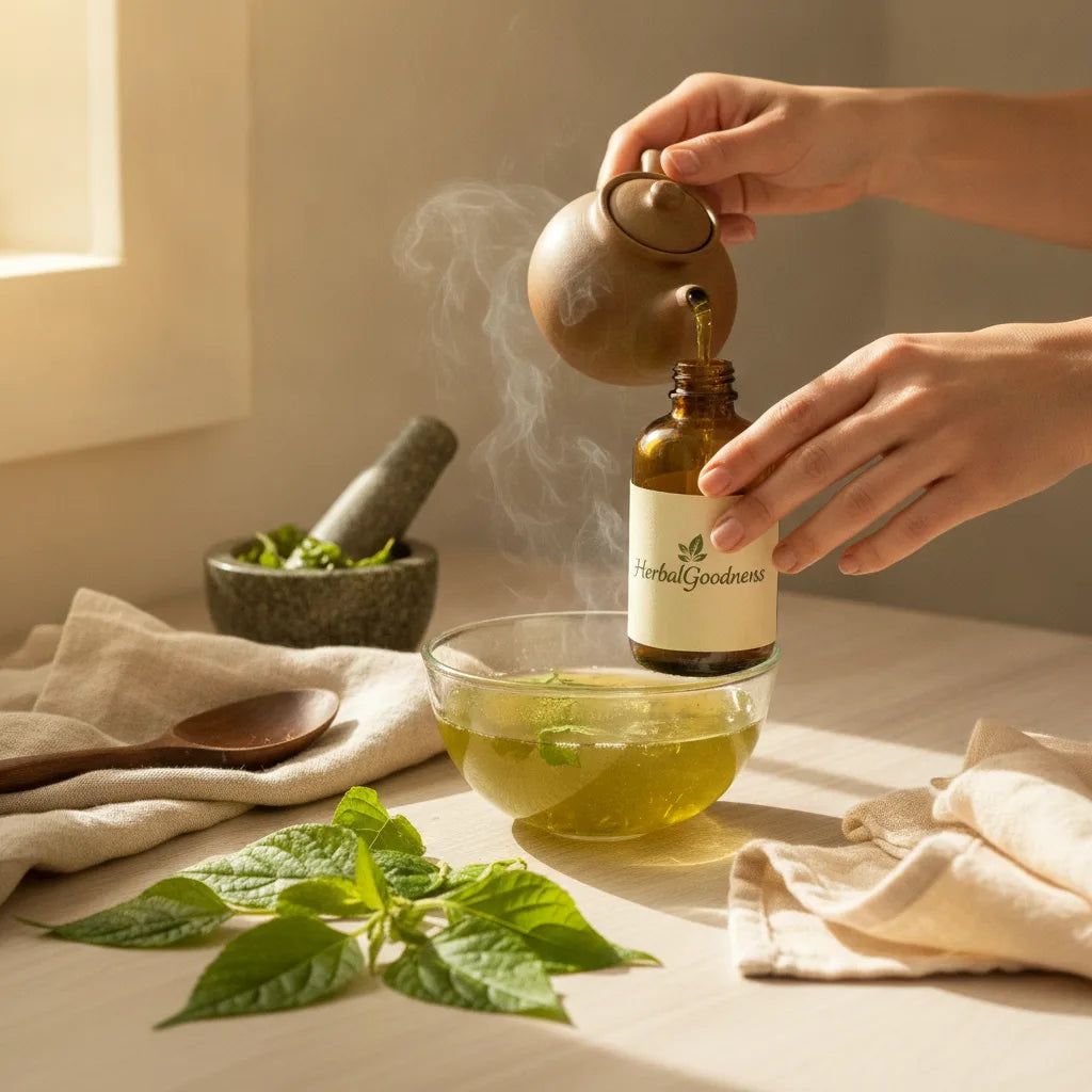 Gymnema in Skincare & Haircare: DIY Infusions, Formulation Basics, and Patch‑Testing_featured_image