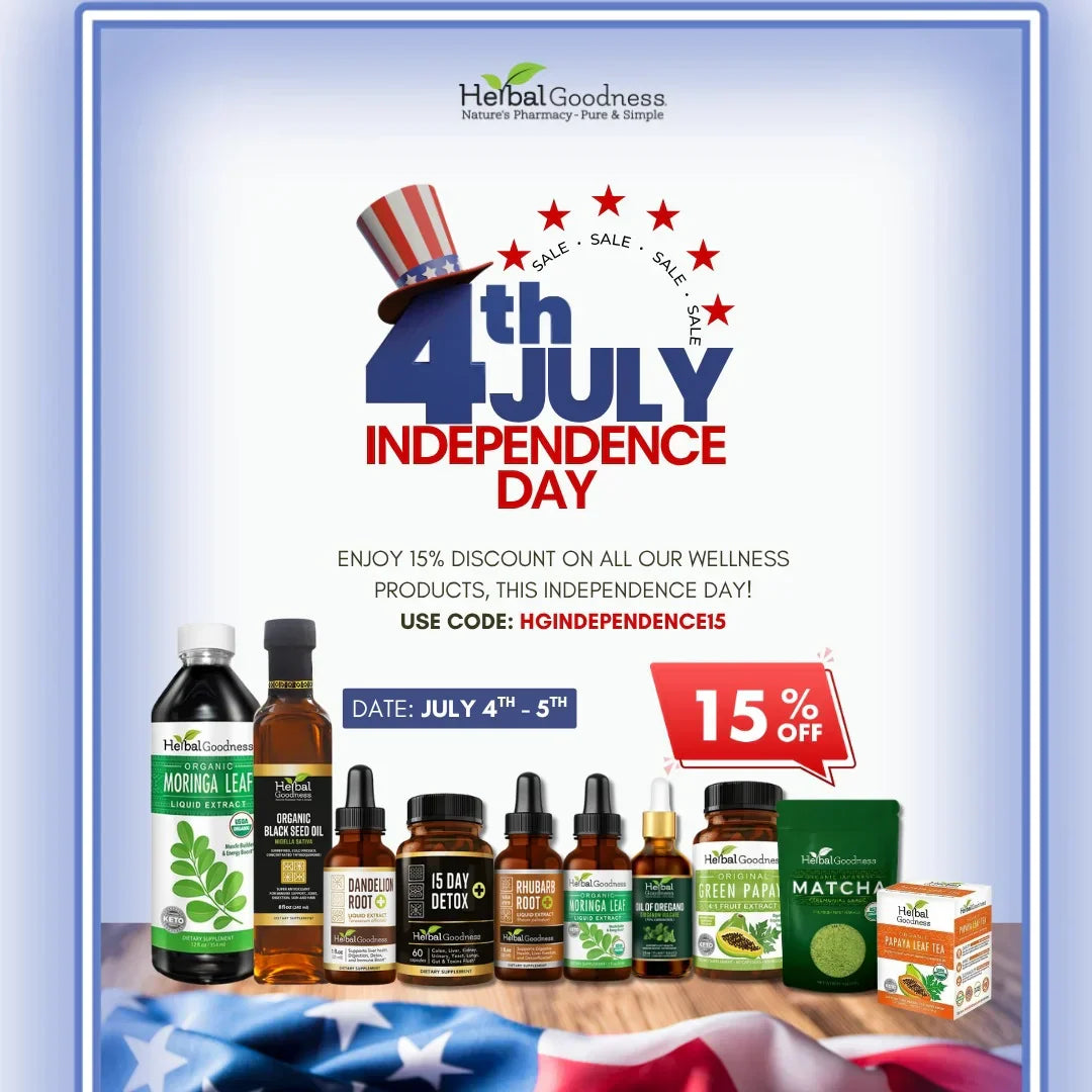 Celebrate Freedom with Herbal Goodness: Independence Day 48-Hour Flash Sale!