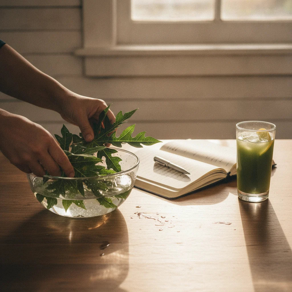 How to use papaya leaves for platelets: a practical, non-medical guide to traditional preparations and safety_featured_image