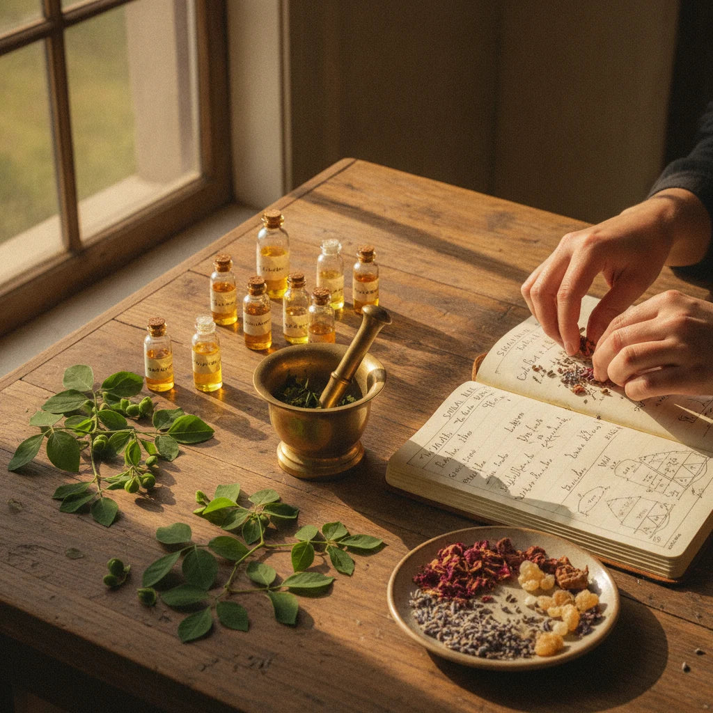 Chanca Piedra in Natural Perfumery: Aroma Profile, Blending Basics, and Safe DIY Solid Perfumes_featured_image