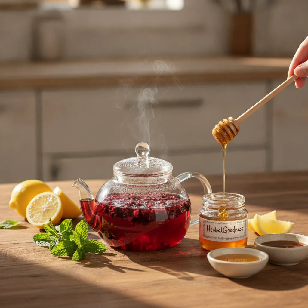 How to make hibiscus tea with honey: hot and cold methods, honey choices, and flavor balance_featured_image