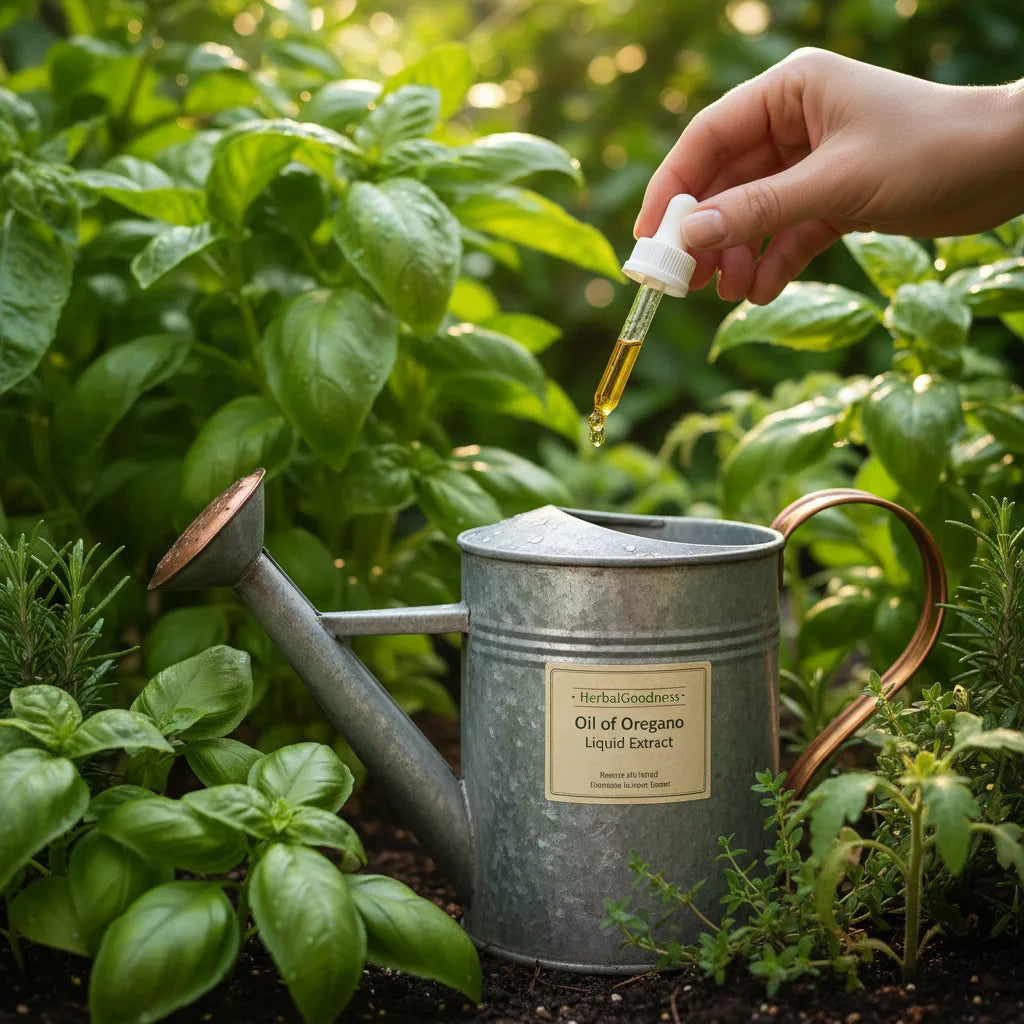 Using Oil of Oregano Liquid Extract in the Garden: Safe Dilutions, Applications, and What to Watch For_featured_image