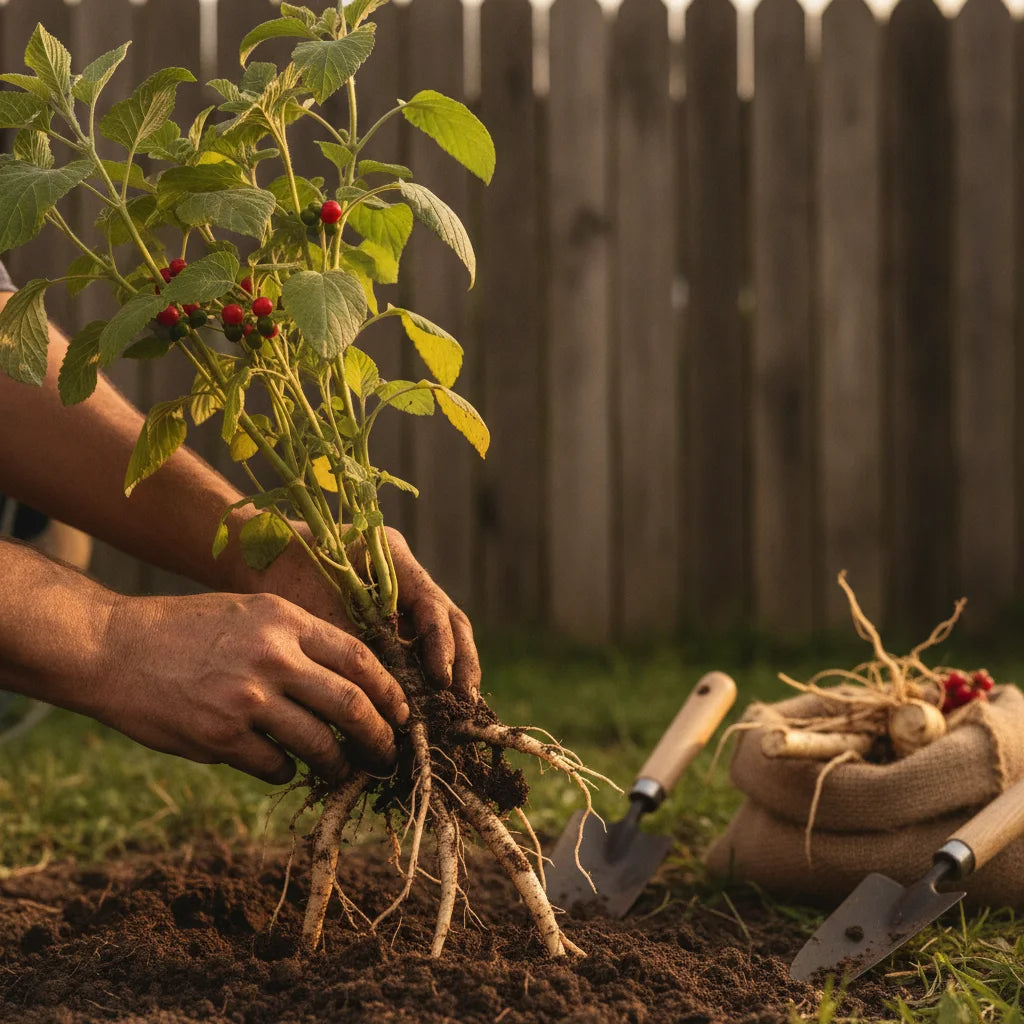 Growing Ashwagandha at Home: A Beginner’s Guide to Planting, Harvesting, and Small‑Batch Processing_featured_image