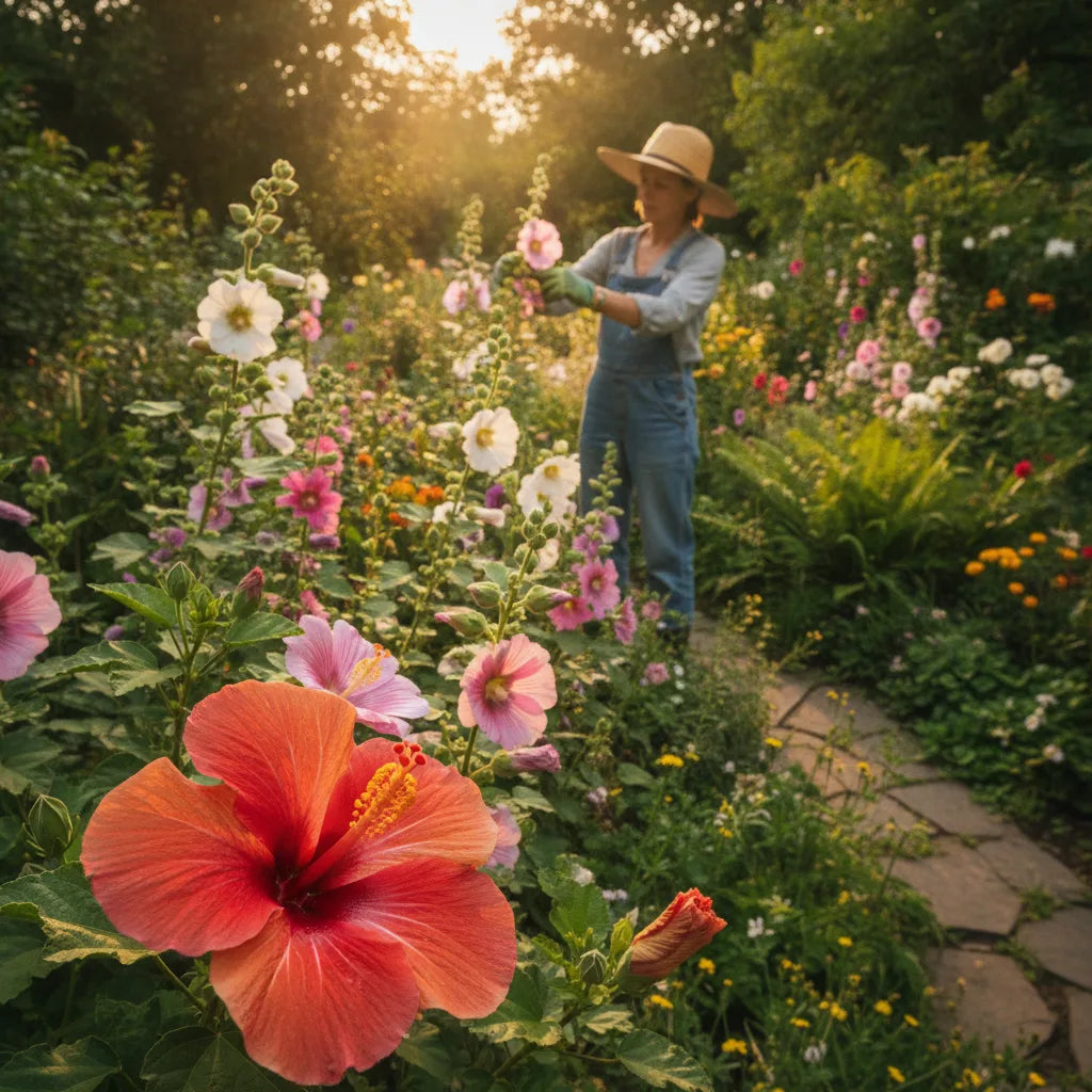 Which flower is similar to hibiscus? A gardener’s visual ID guide to look‑alikes_featured_image