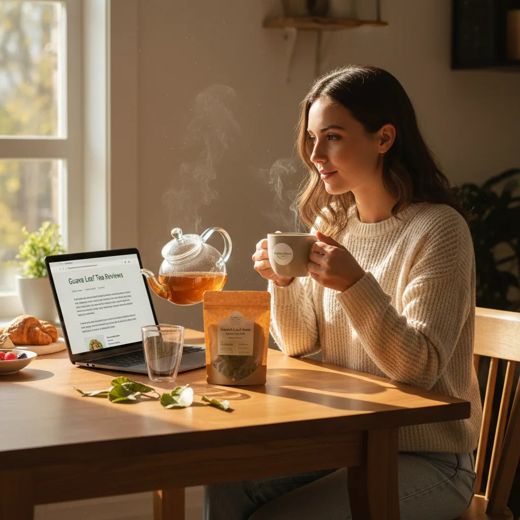 How to Read Online Reviews About 'Digestion' When Shopping Guava Leaf Tea: A Beginner's Guide_featured_image