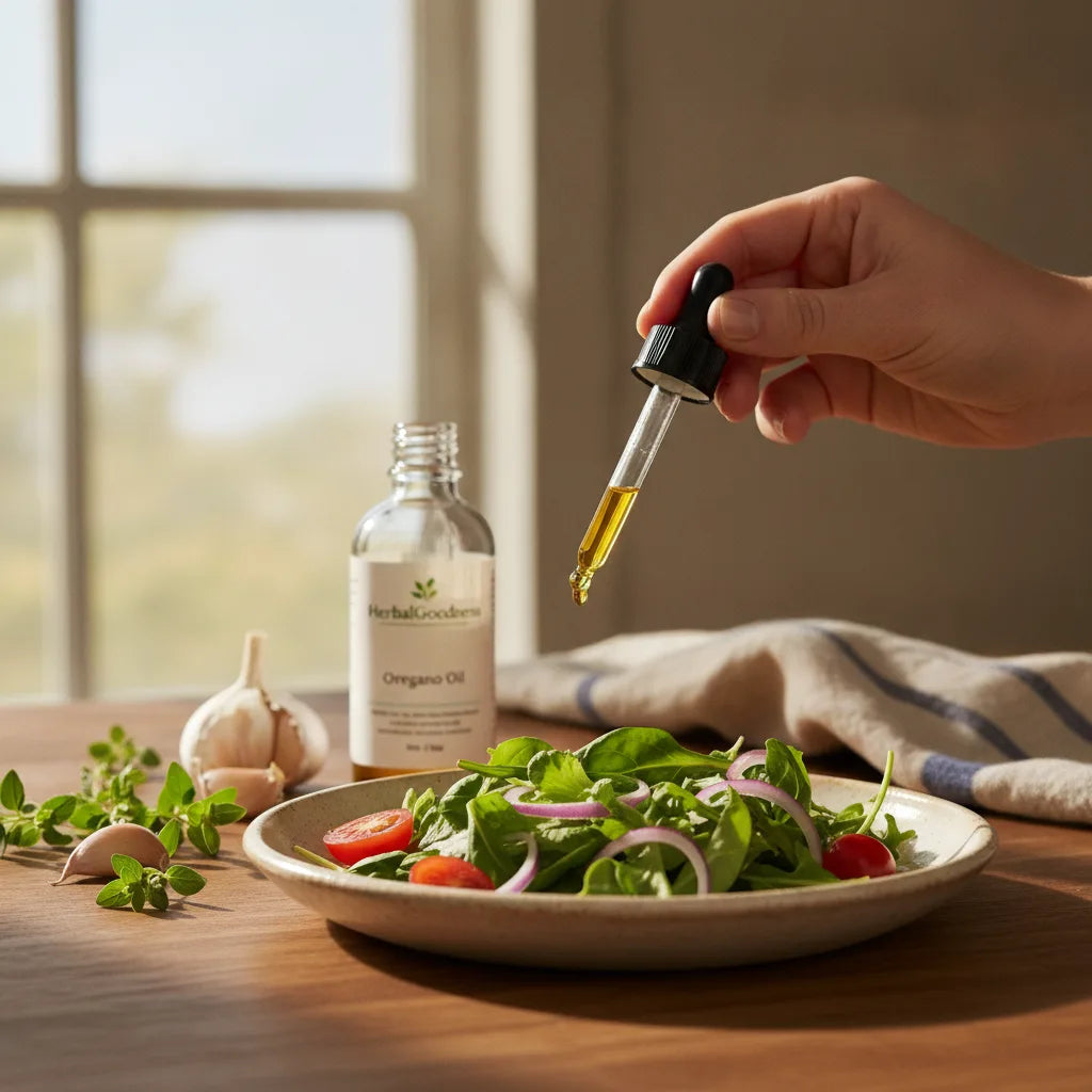 Dropper to dinner plate: a practical conversion and label‑reading guide to oregano oil dosage for adults_featured_image