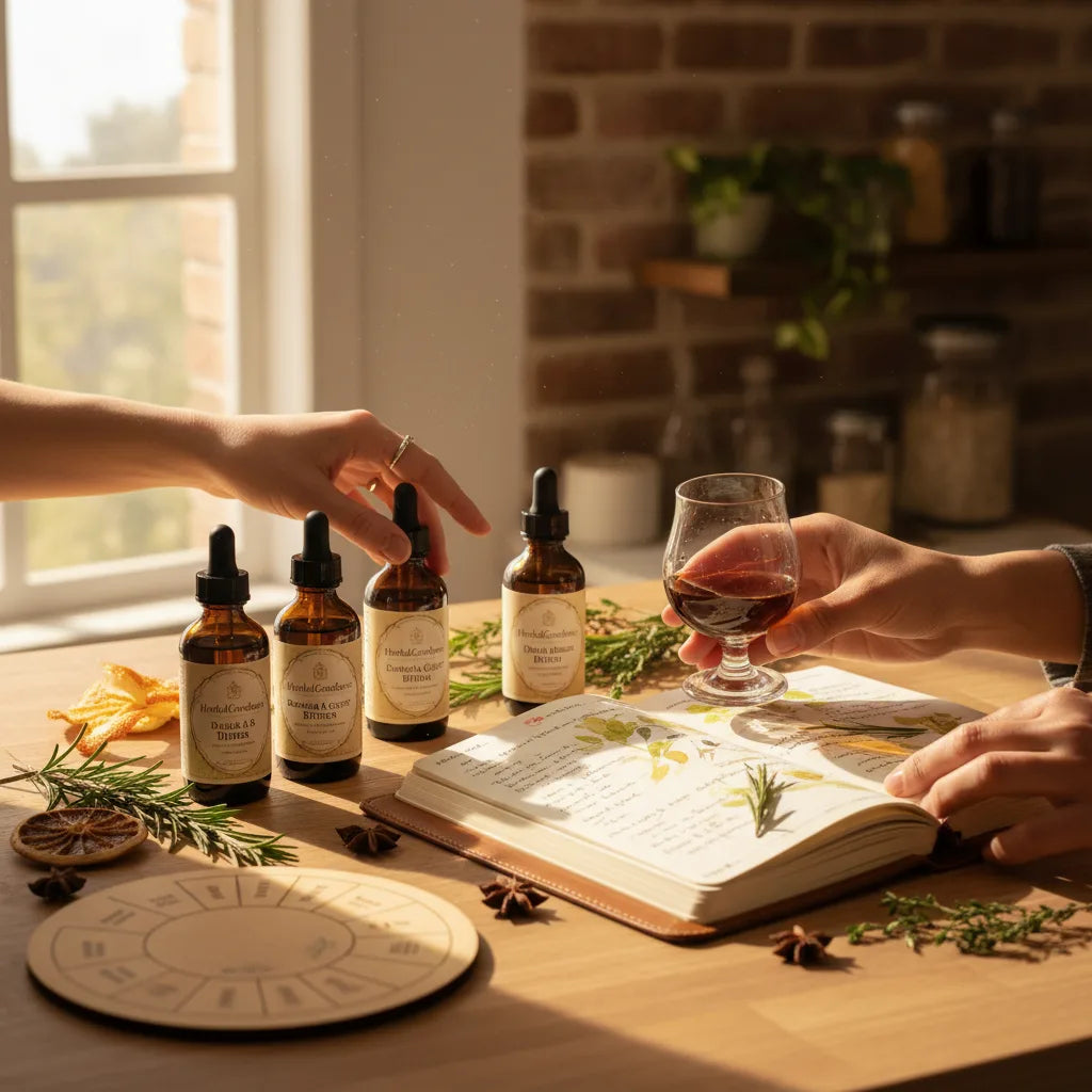 How to Taste Herbal Bitters Like a Pro: A Simple Sensory Method for Flavor, Aroma, and Pairing_featured_image