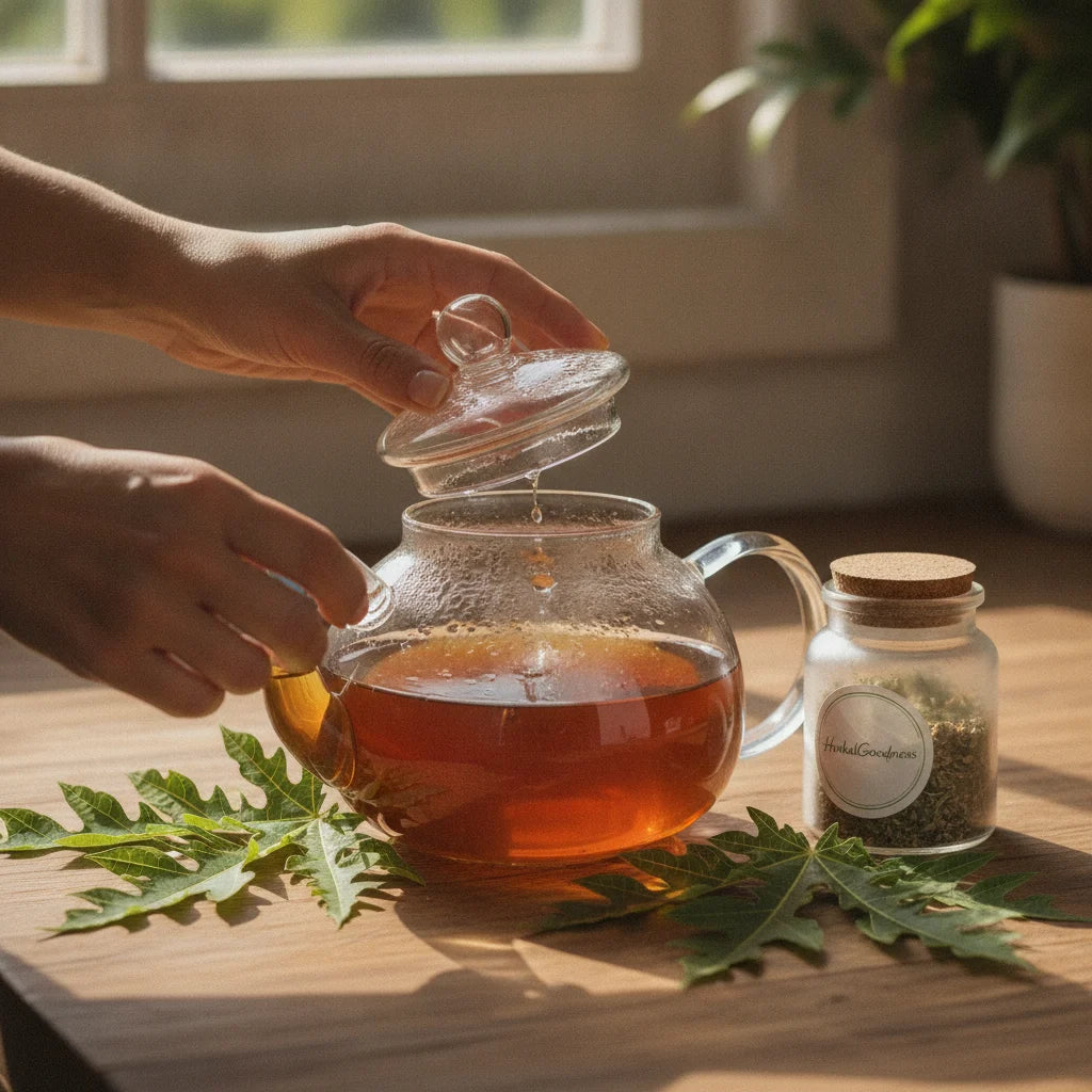 Papaya Leaf Tea Benefits: A Balanced Explainer for Curious Tea Drinkers_featured_image