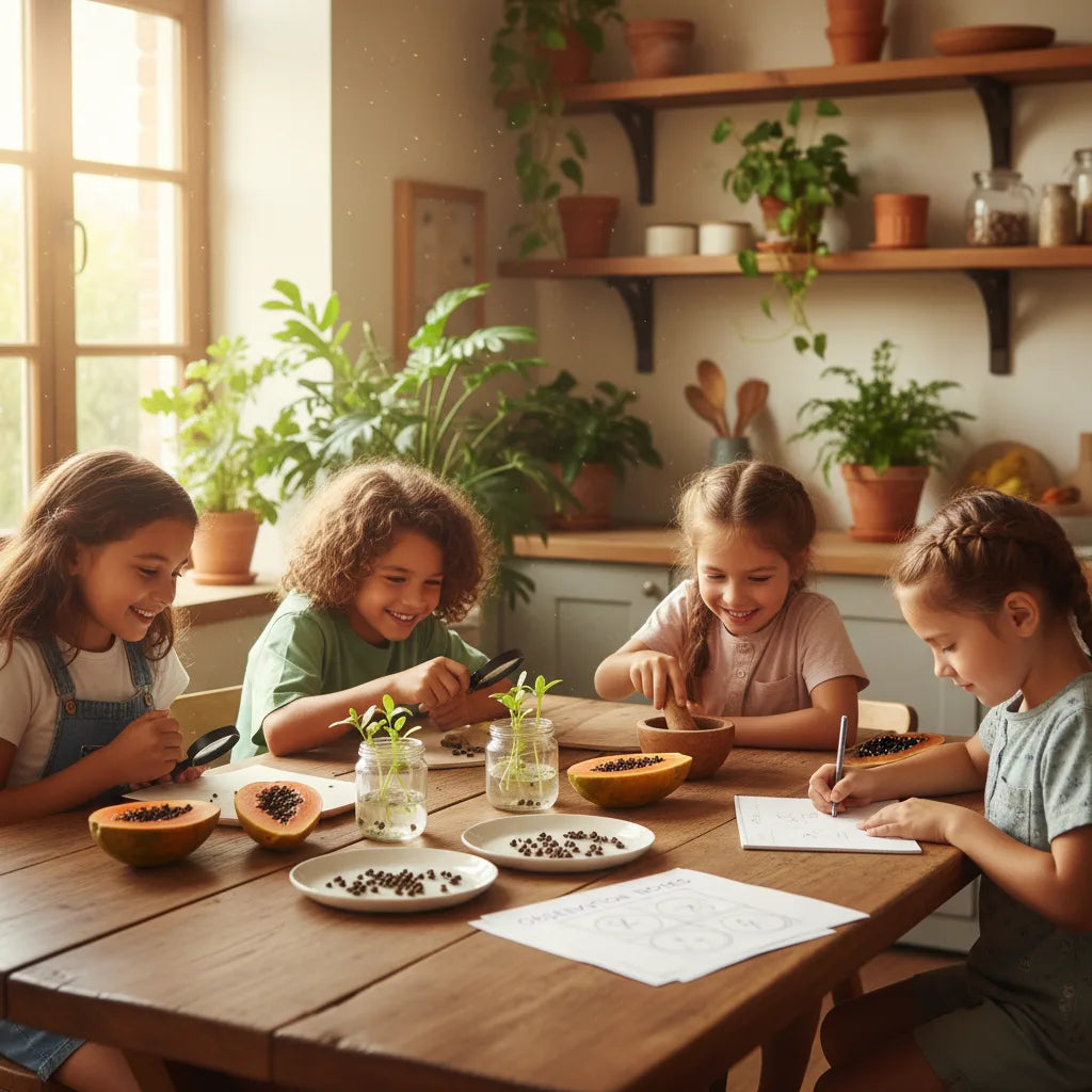 Papaya Seed Science for Kids: 7 Hands‑On Activities to Explore Botany, Flavor, and Sustainability_featured_image