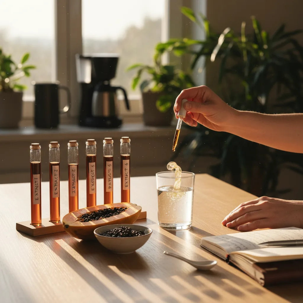 Build an At‑Home Papaya Seed Extract Tasting Kit: How to Sample, Dilute, and Explore Flavors Safely_featured_image