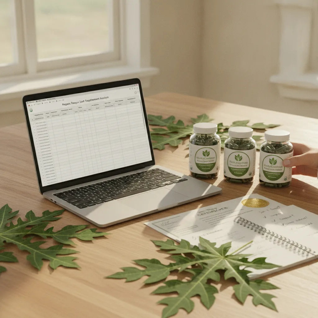 Create Your Own 'Sourcing Scorecard': How to Compare Organic Papaya Leaf Extract Capsule Listings Before You Order_featured_image