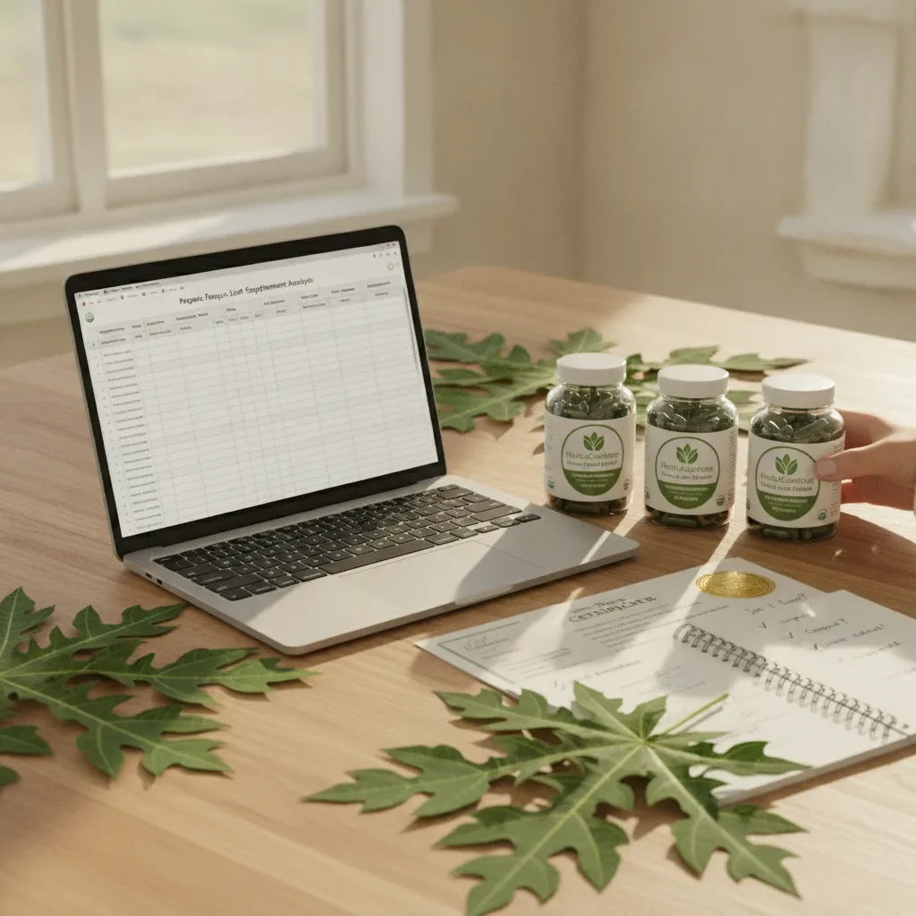 Create Your Own 'Sourcing Scorecard': How to Compare Organic Papaya Leaf Extract Capsule Listings Before You Order_featured_image