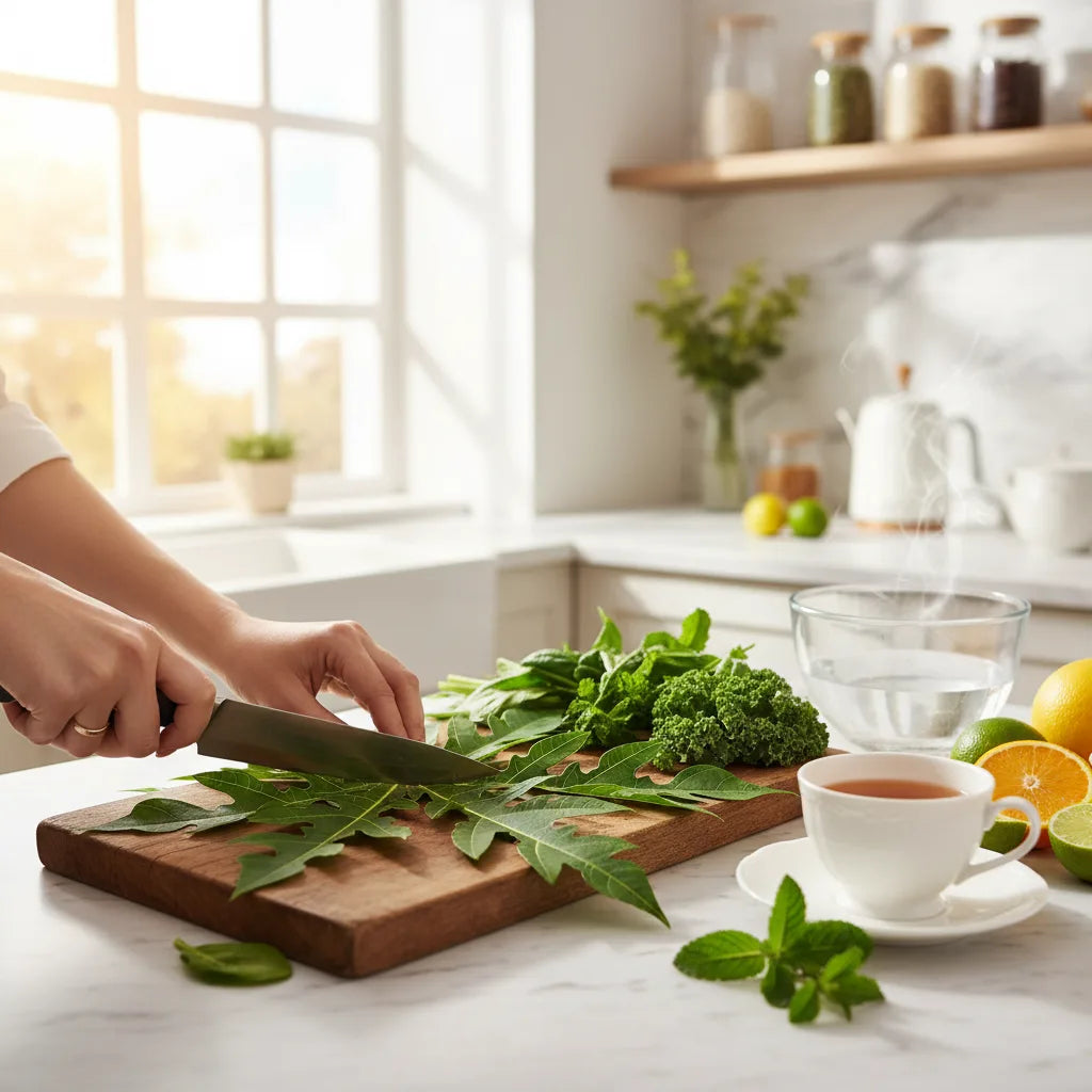 Home Prep Guide: Safe, flavor-first ways to prepare and use papaya leaves_featured_image