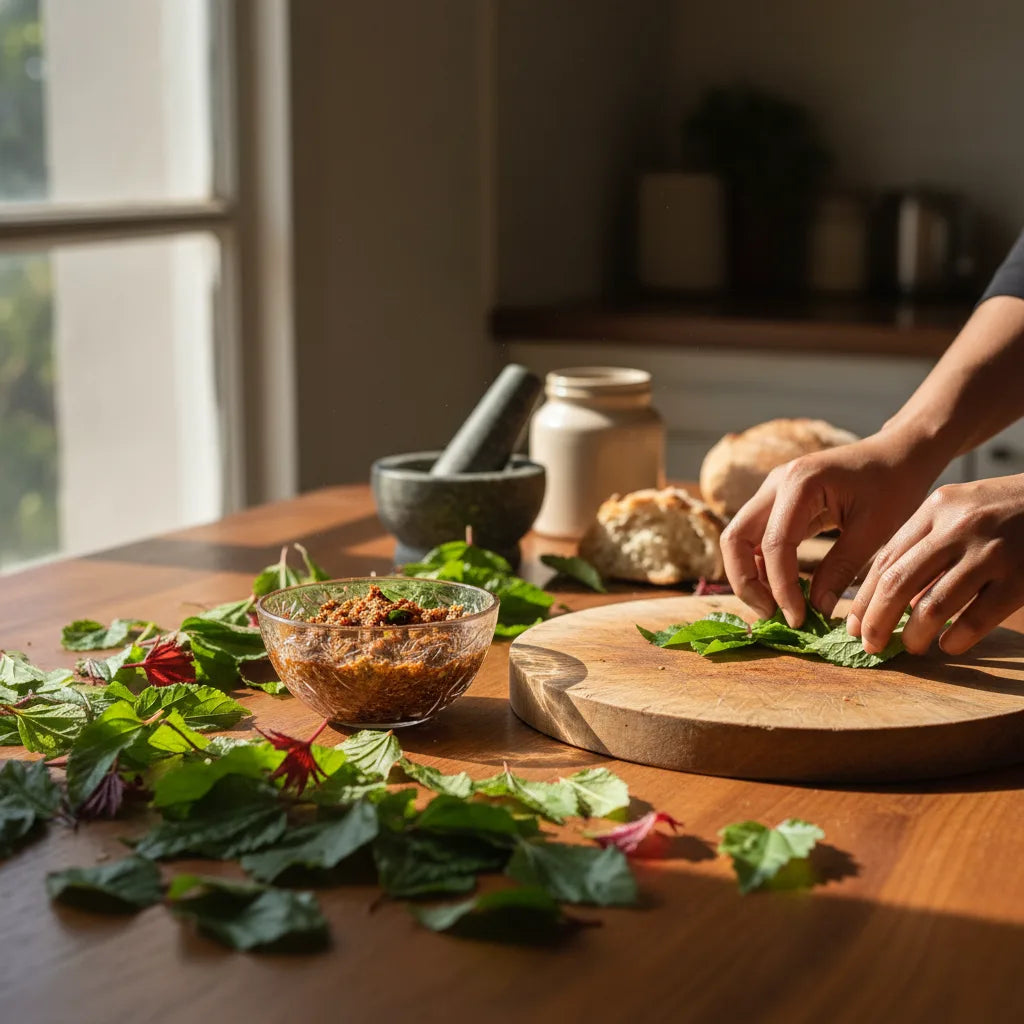 Practical, Everyday Uses of Hibiscus Leaves: Kitchen, Craft, and Hair Rinses_featured_image