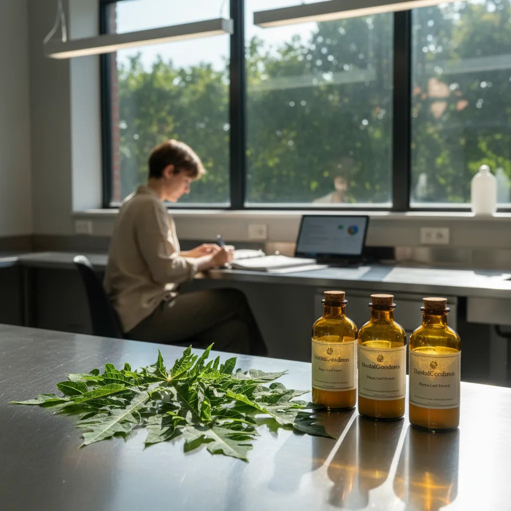 Buying Bulk Papaya Leaf Extract for Cosmetics & Personal Care: A Beginner’s Guide for Makers_featured_image