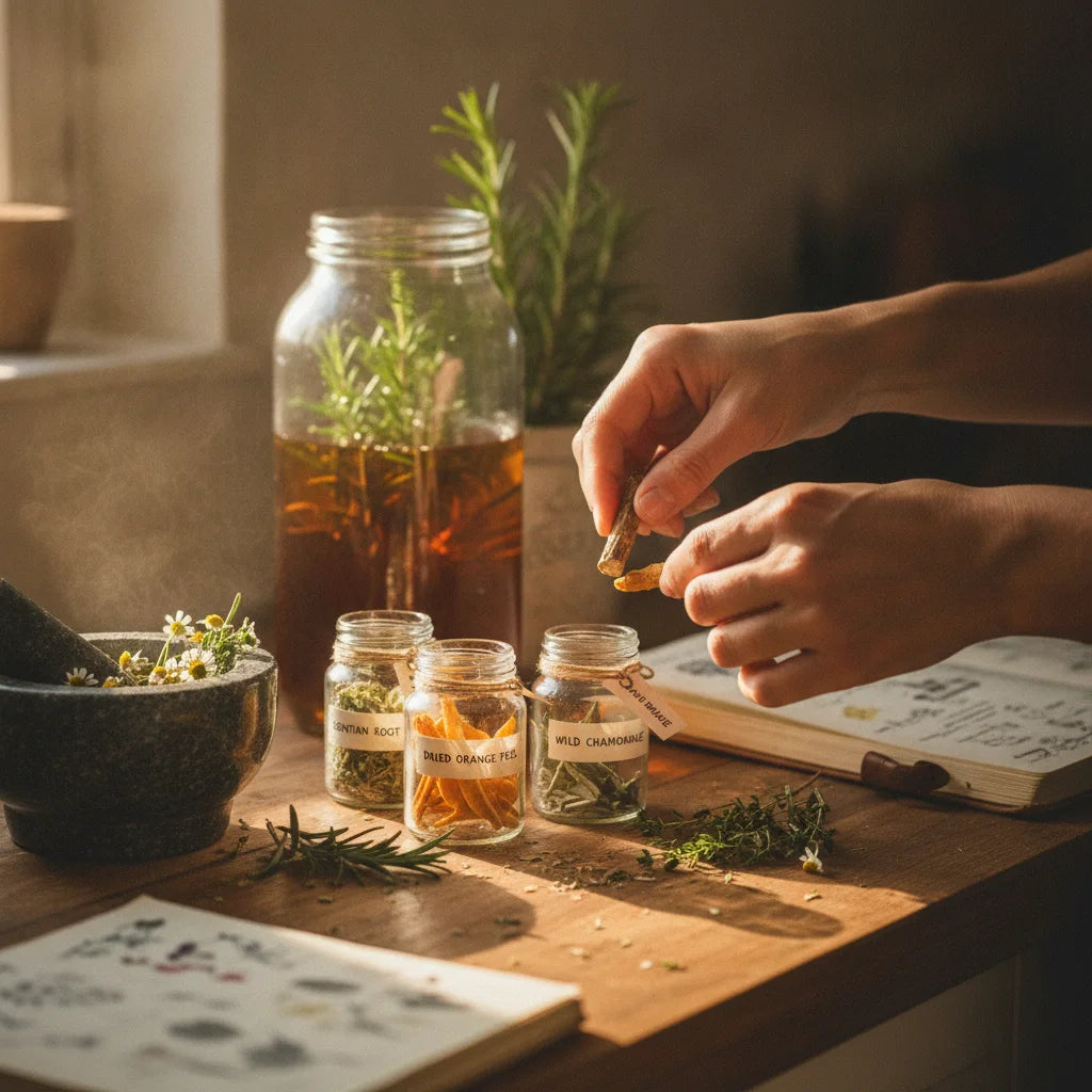 Choosing Herbs for Bitters: A Flavor-First Guide to Building Balanced Bitters Blends_featured_image
