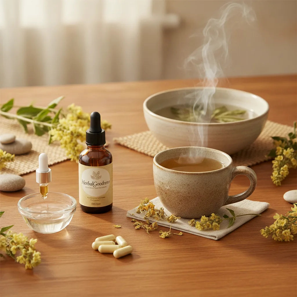 Mullein supplement: a practical decision guide to choosing between tea, tincture, capsule, drops, and steam_featured_image