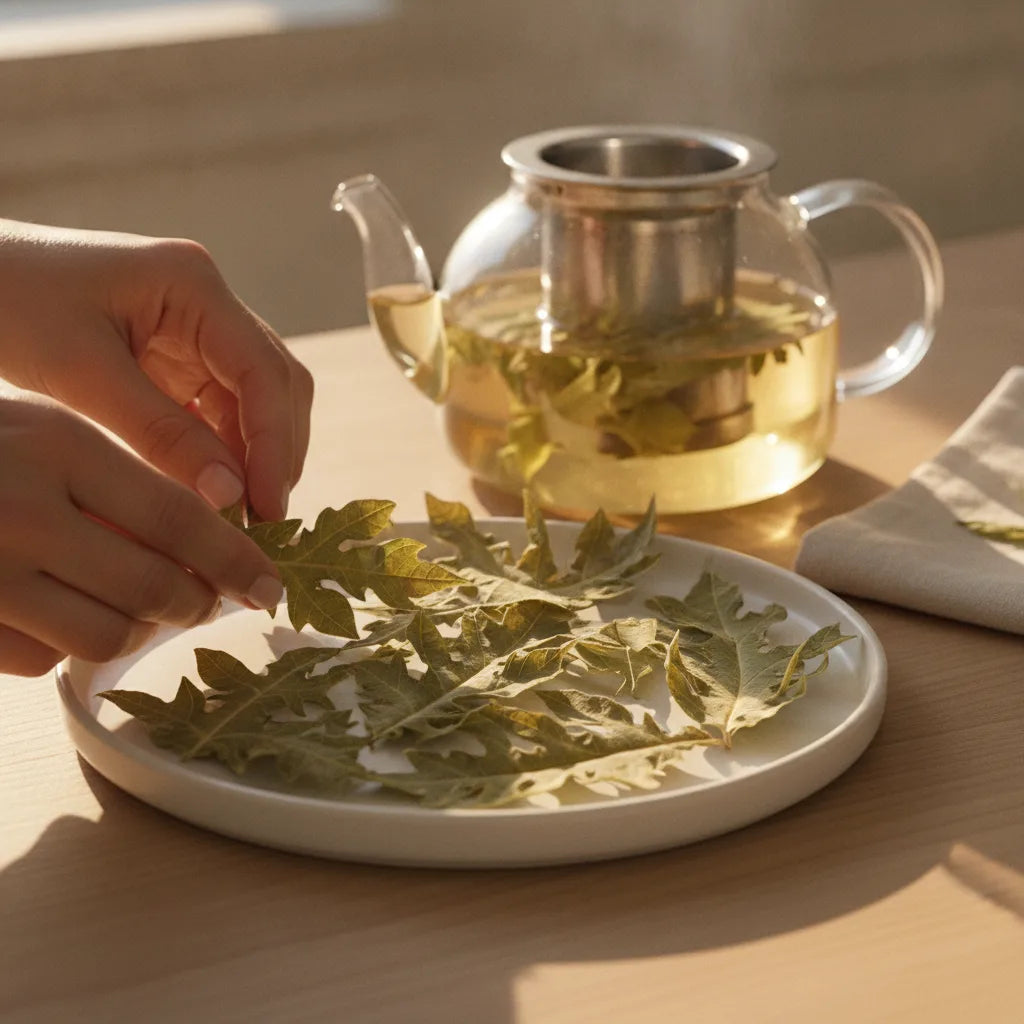 Sensory Buyer's Guide to Papaya Leaf Tea: How to Judge Quality by Look, Smell, and Brew_featured_image