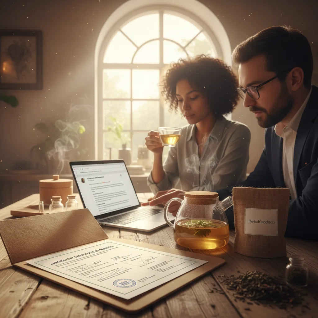 Wholesale Organic Herbal Tea: A Beginner’s Guide to Lab Testing and Certificates for Clean, Transparent Sourcing_featured_image
