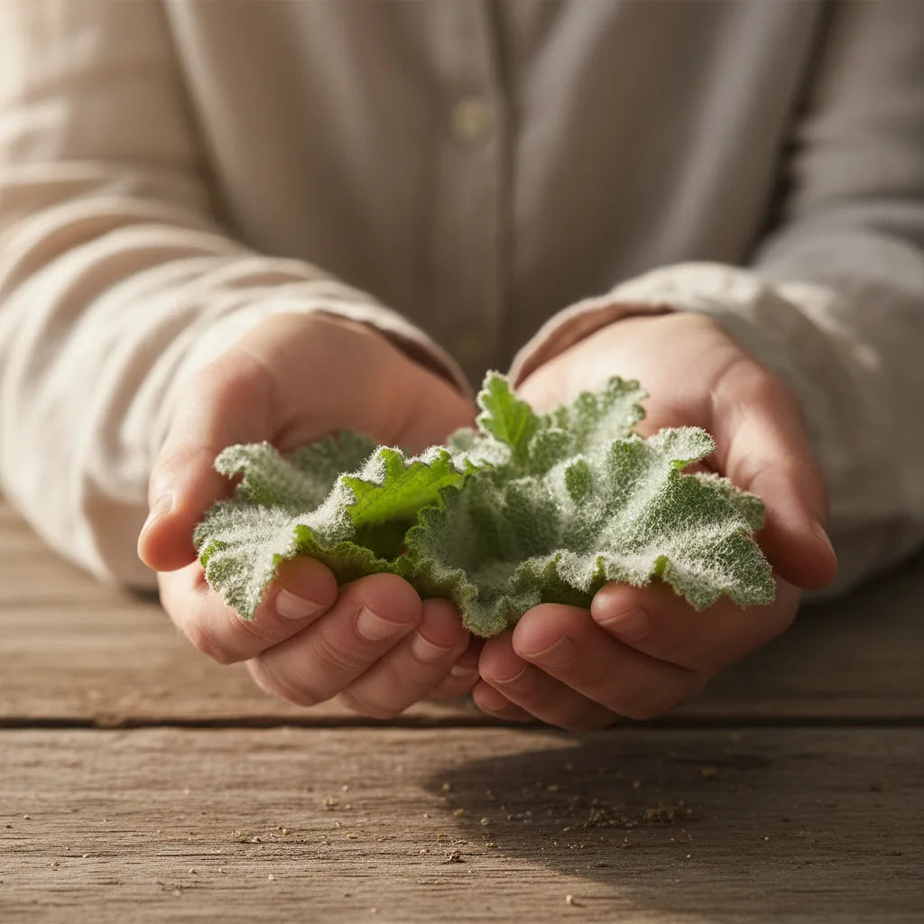 Why Mullein Leaf Feels Velvety: A Beginner’s Guide to Leaf Hairs, Handling, and Preparation_featured_image