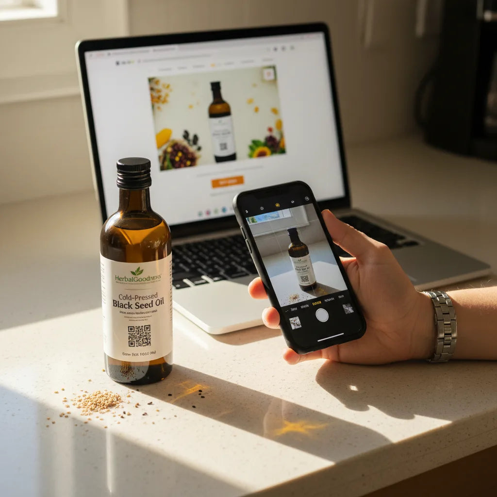 Digital Transparency: How to Use COAs, QR Codes, and Traceability Tools When Buying Cold‑Pressed Black Seed Oil Online_featured_image