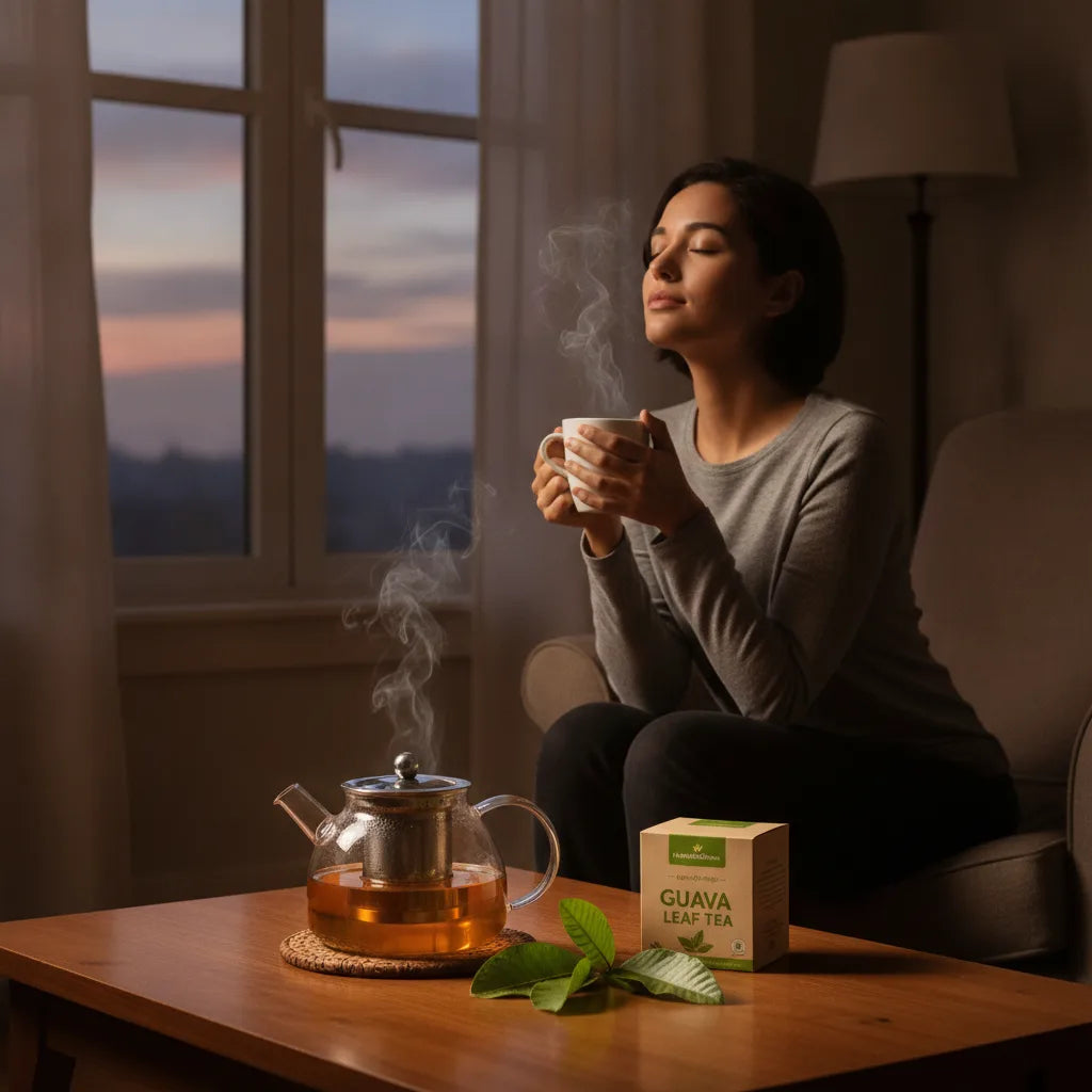 Scent, Sip, Settle: How Guava Leaf’s Flavor and Aroma Can Shape an Evening Relaxation Ritual_featured_image