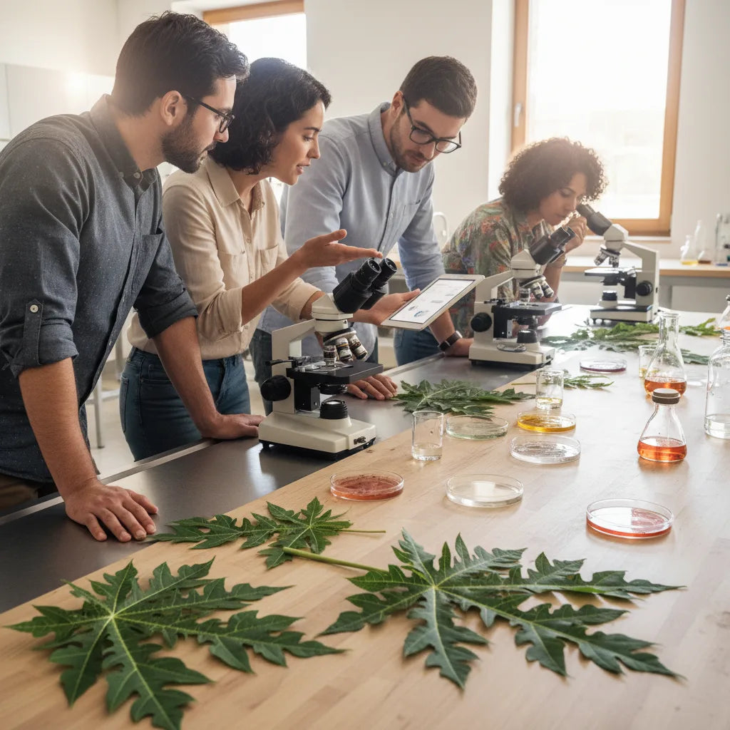How scientists study papaya leaf extract and platelets: lab methods, trials, and limitations_featured_image