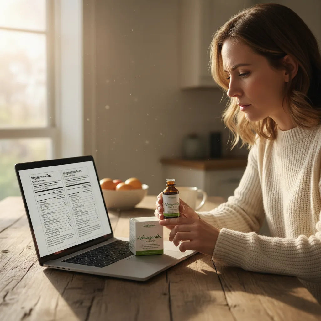 KSM‑66, Sensoril, and 'Standardized' Labels: How to Read Ashwagandha Product Language When Buying Liquid Extracts Online_featured_image