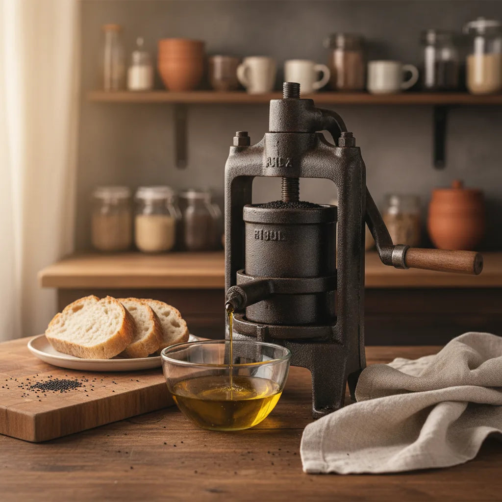 Can You Cold‑Press Black Cumin (Nigella sativa) Oil at Home? A Small‑Batch Guide to Tools, Yield, and Food‑Safety Basics_featured_image