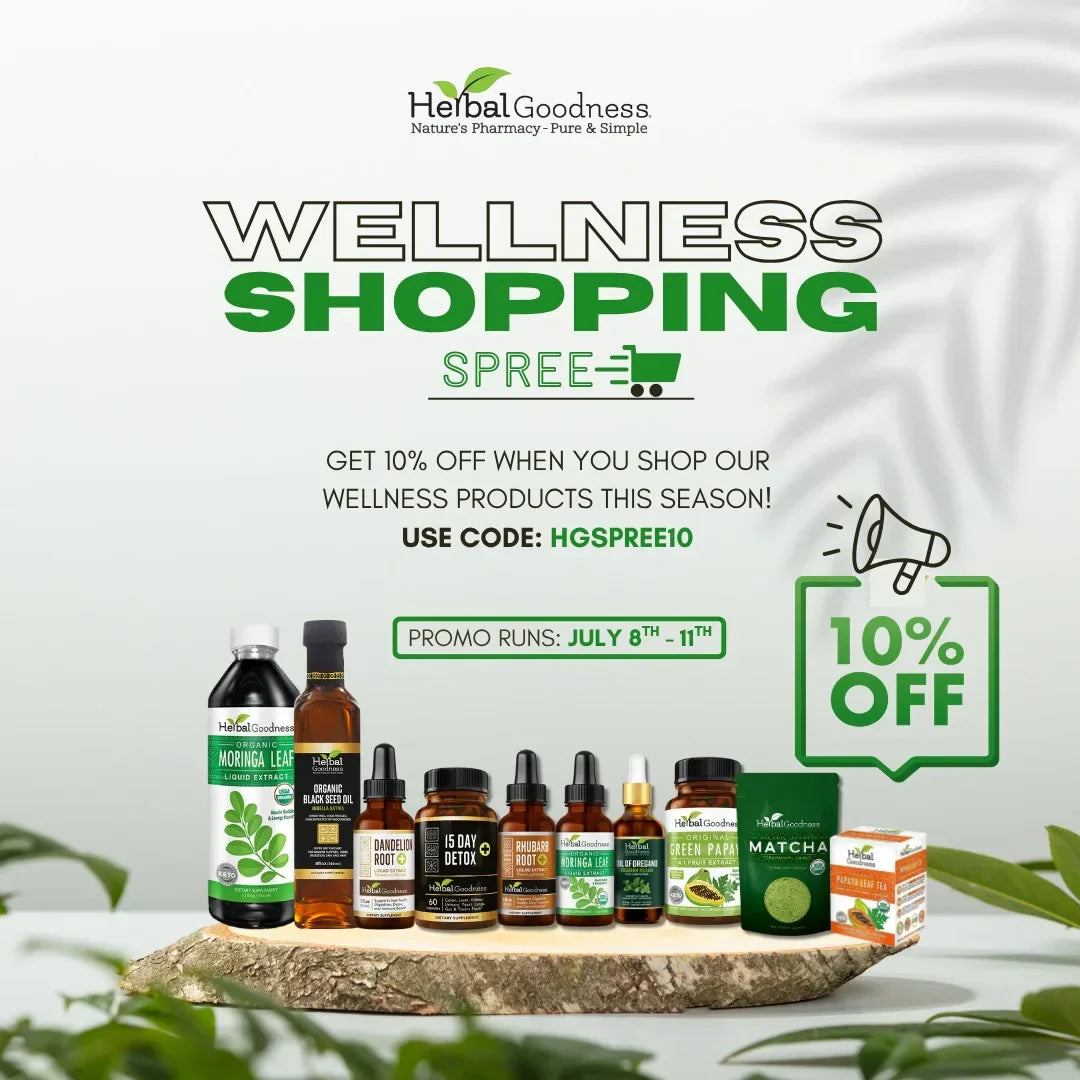Your Wellness Shopping Spree Starts Here – Discover Big Sales on Herbal Wellness Products
