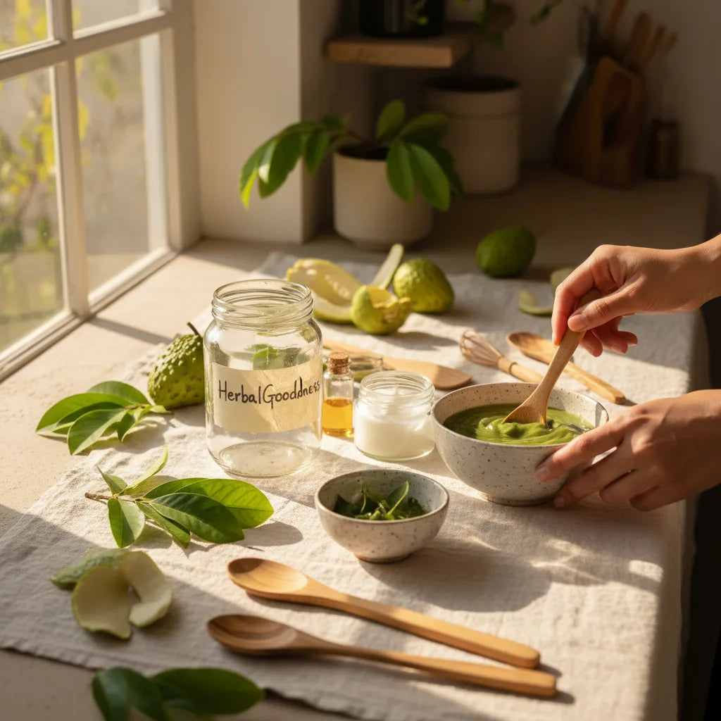 Zero‑Waste Soursop (Graviola) Beauty: Repurposing Leaves, Extracts, and Packaging for Sustainable Hair & Skin Rituals_featured_image