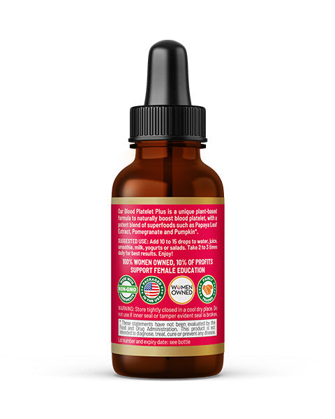 Blood Platelet Plus – Liquid Herbal Extract | 15X Strength Papaya Leaf - Herbal Goodness