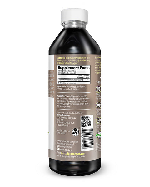 Bamboo Leaf Extract- Liquid Extract - Herbal Goodness