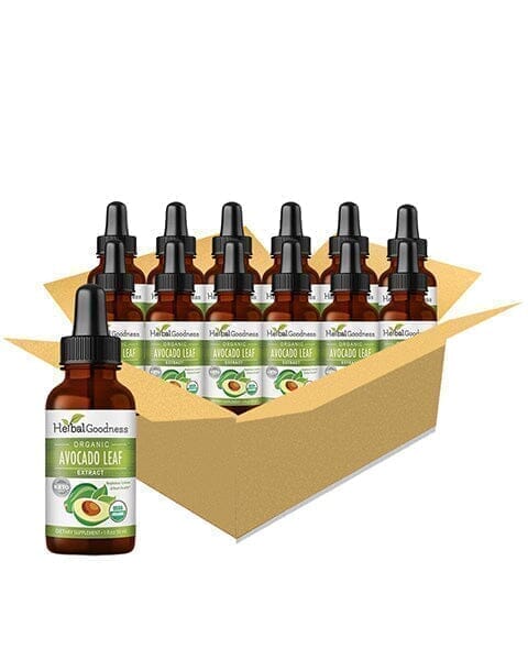 Avocado Leaf Extract - Organic - Liquid - Blood Sugar Support - Herbal Goodness Liquid Extract Herbal Goodness 