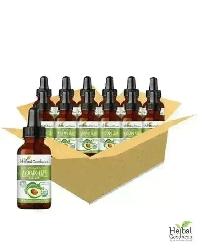 Avocado Leaf - Organic 1oz 15X Liquid Extract - Immunity & Heart Health Liquid Extract Herbal Goodness 