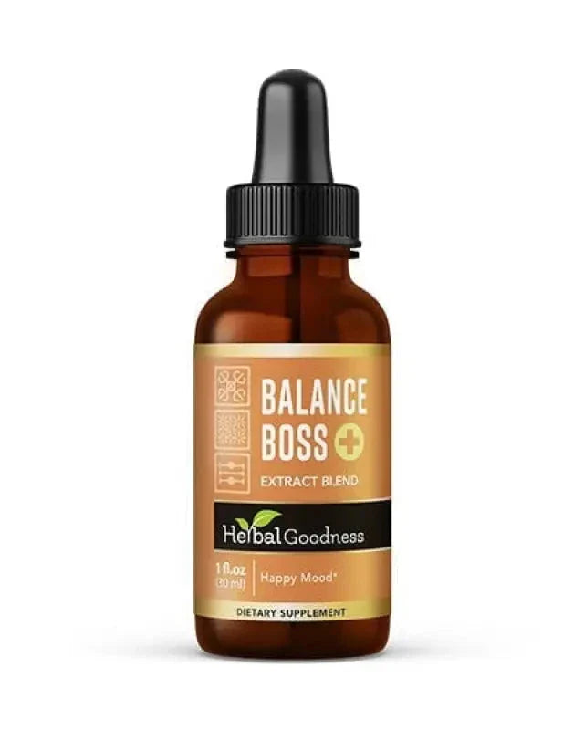 Balance Boss - 15X Liquid Extract - Mood & Relaxation Liquid Extract Herbal Goodness 1 oz 
