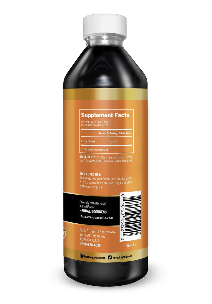 Balance Boss - 1oz 15X Liquid Extract - Mood & Relaxation Liquid Extract Herbal Goodness 