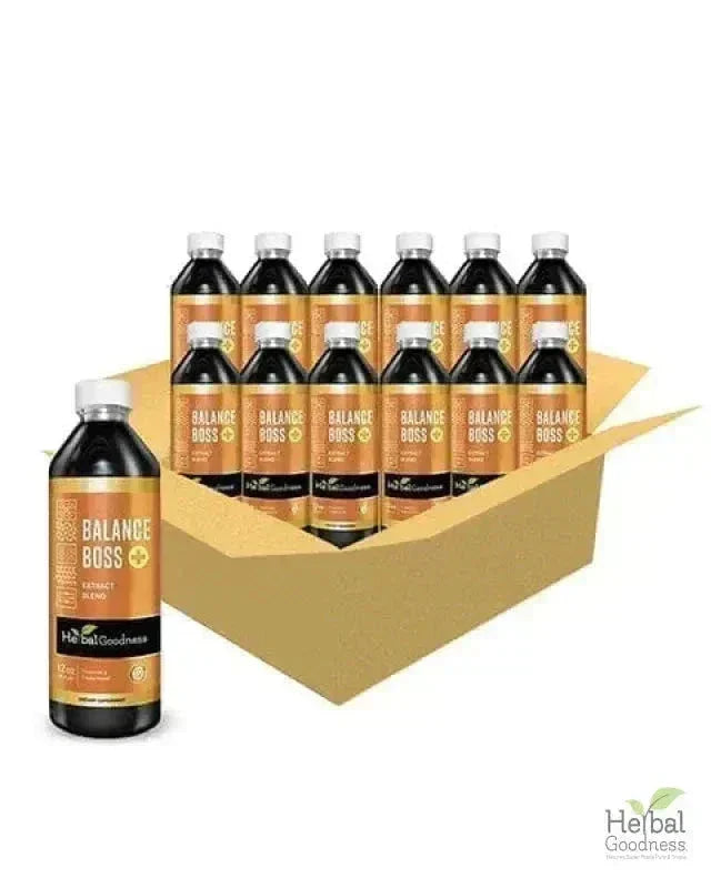 Balance Boss Liquid Extract – Herbal Goodness Liquid Extract Herbal Goodness 12 oz - Case (12) 