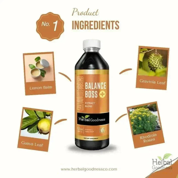 Balance Boss Liquid Extract – Herbal Goodness Liquid Extract Herbal Goodness 