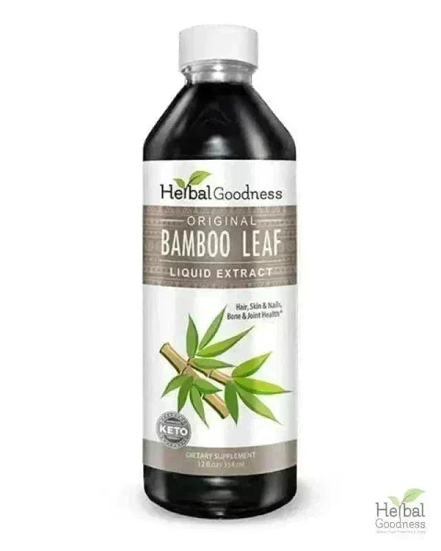 Bamboo Leaf Extract- Liquid Extract - Herbal Goodness Liquid Extract Herbal Goodness 12 oz 