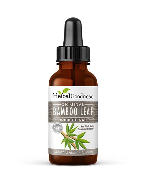 Bamboo Leaf Extract- Liquid Extract Liquid Extract Herbal Goodness 1oz 