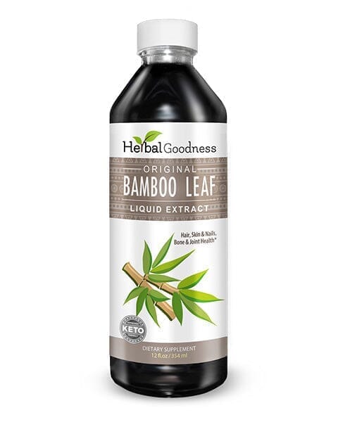 Bamboo Leaf - Organic 1oz 15X Liquid Extract - Nature's Collagen & Biotin Liquid Extract Herbal Goodness 12 oz 