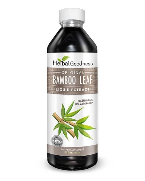 Bamboo Leaf - Organic 1oz 15X Liquid Extract - Nature's Collagen & Biotin Liquid Extract Herbal Goodness 12 oz 
