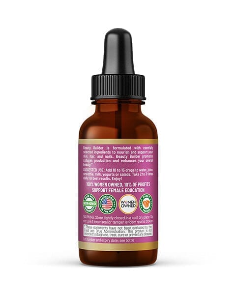 Beauty Builder - 1oz 15X Liquid Extract - Anti-Aging & Skin Elasticity Liquid Extract Herbal Goodness 