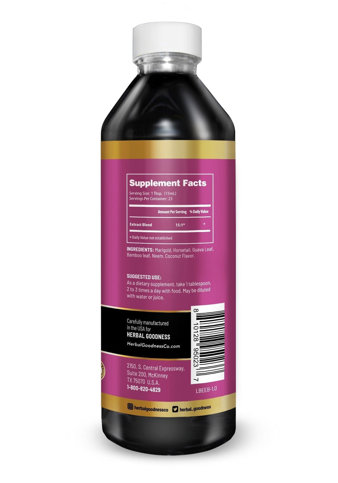 Beauty Builder - 1oz 15X Liquid Extract - Anti-Aging & Skin Elasticity Liquid Extract Herbal Goodness 