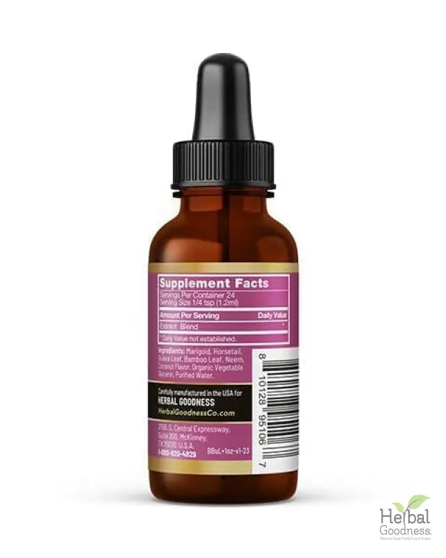 Beauty Builder - 1oz 15X Liquid Extract - Anti-Aging &amp; Skin Elasticity Liquid Extract Herbal Goodness 